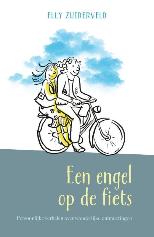Elly Zuiderveld- Nieman; Een engel op de fiets