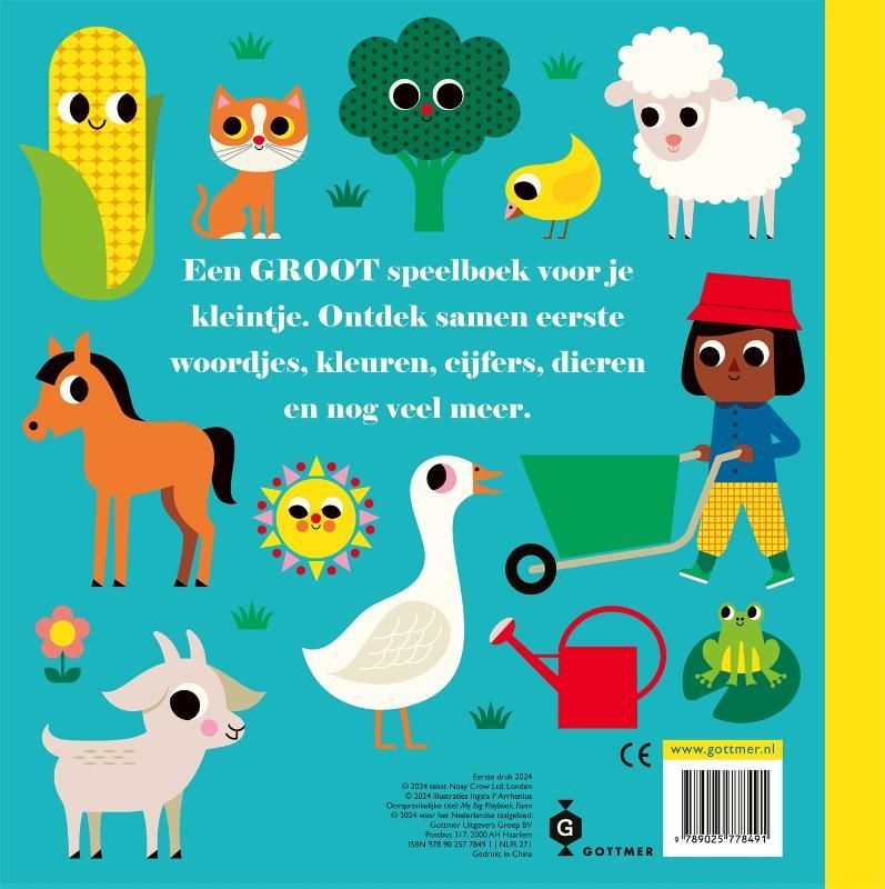 Ingela P. Arrhenius; Mijn grote speelboek Boerderij