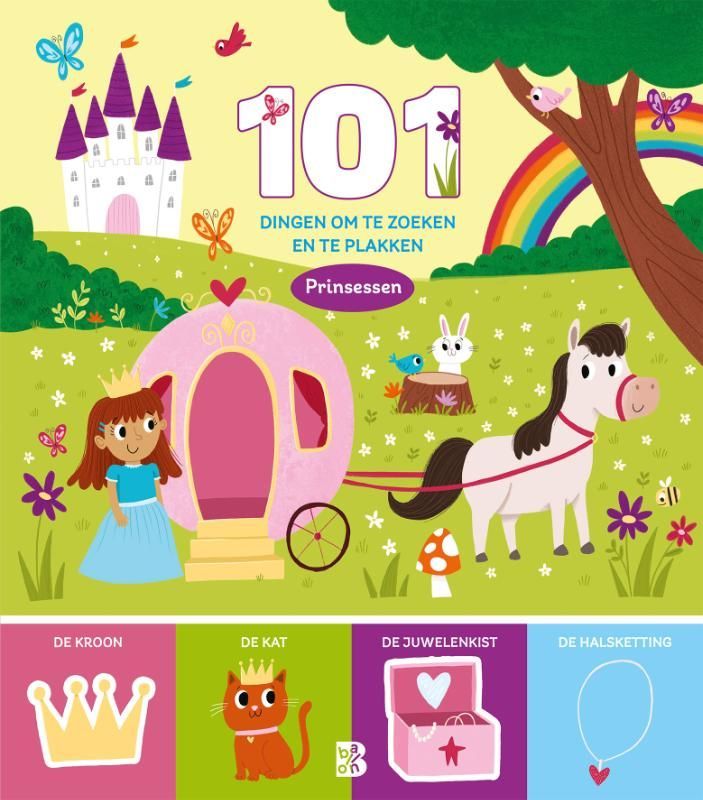101 dingen om te zoeken en te plakken: Prinsessen