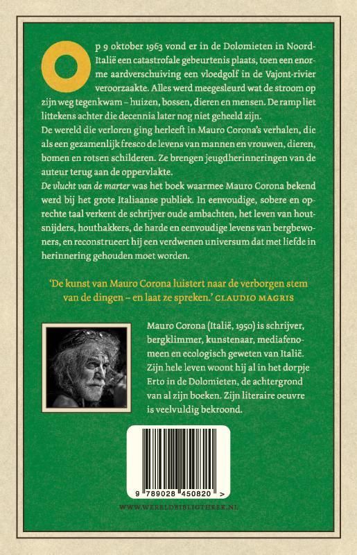 Mauro Corona; De vlucht van de marter