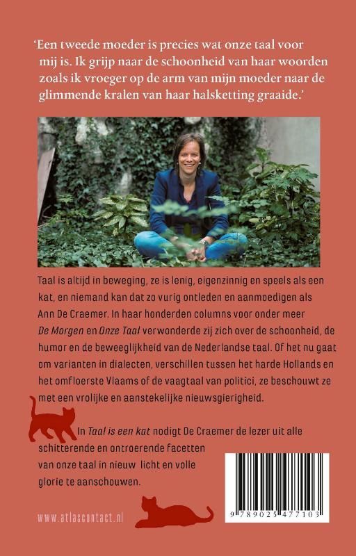 Ann de Craemer; Taal is een kat