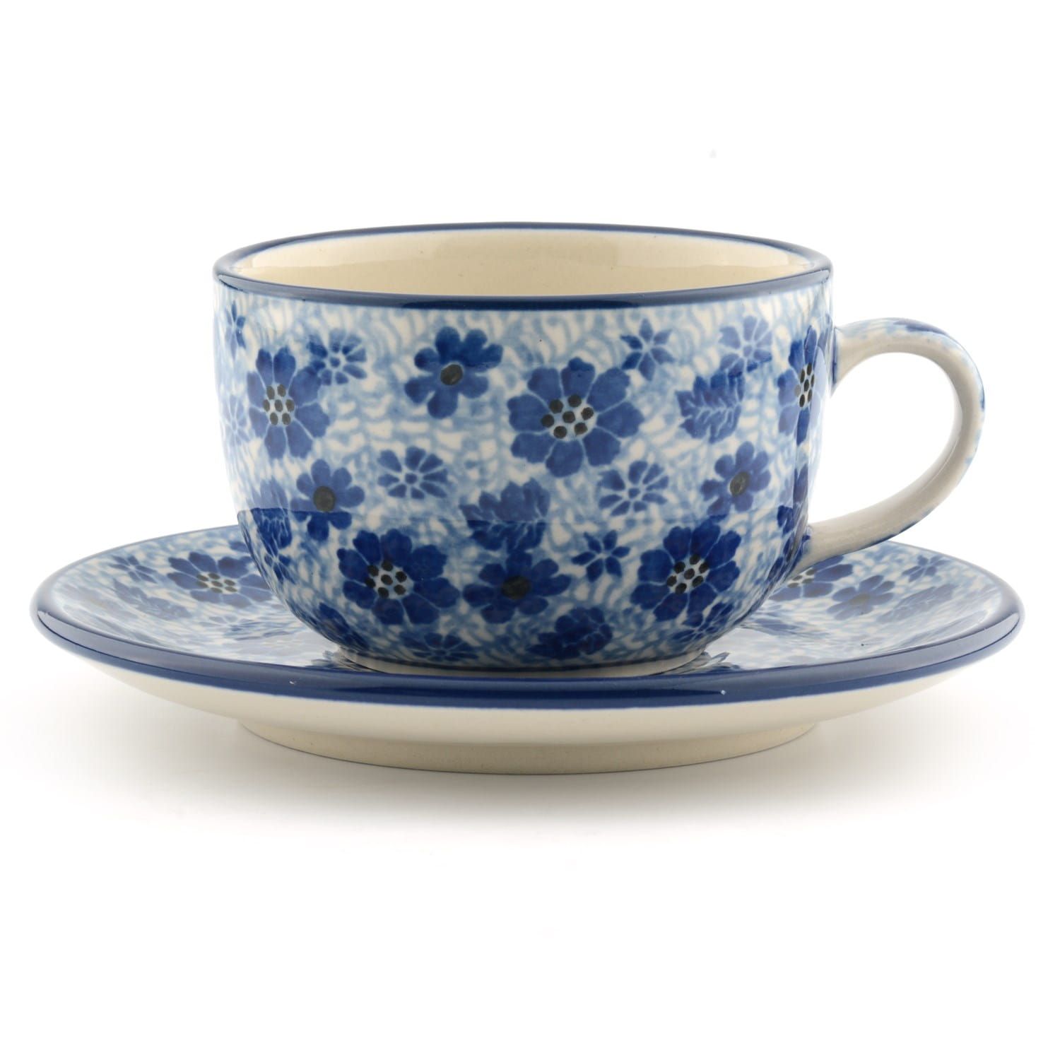 Bunzlau Castle Cup and Saucer 240 ml Dragonfly
