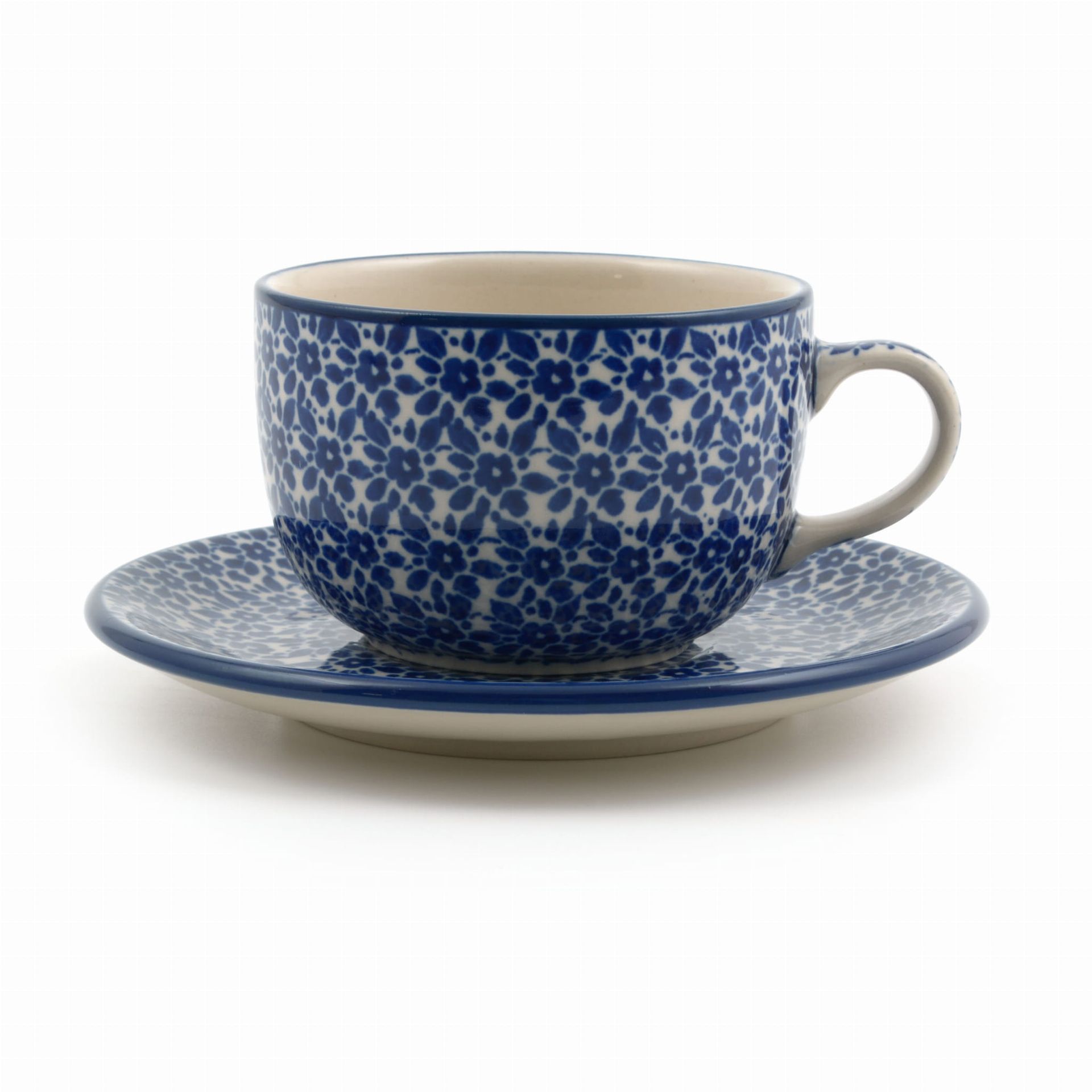 Bunzlau Castle Cup and Saucer 240 ml Indigo