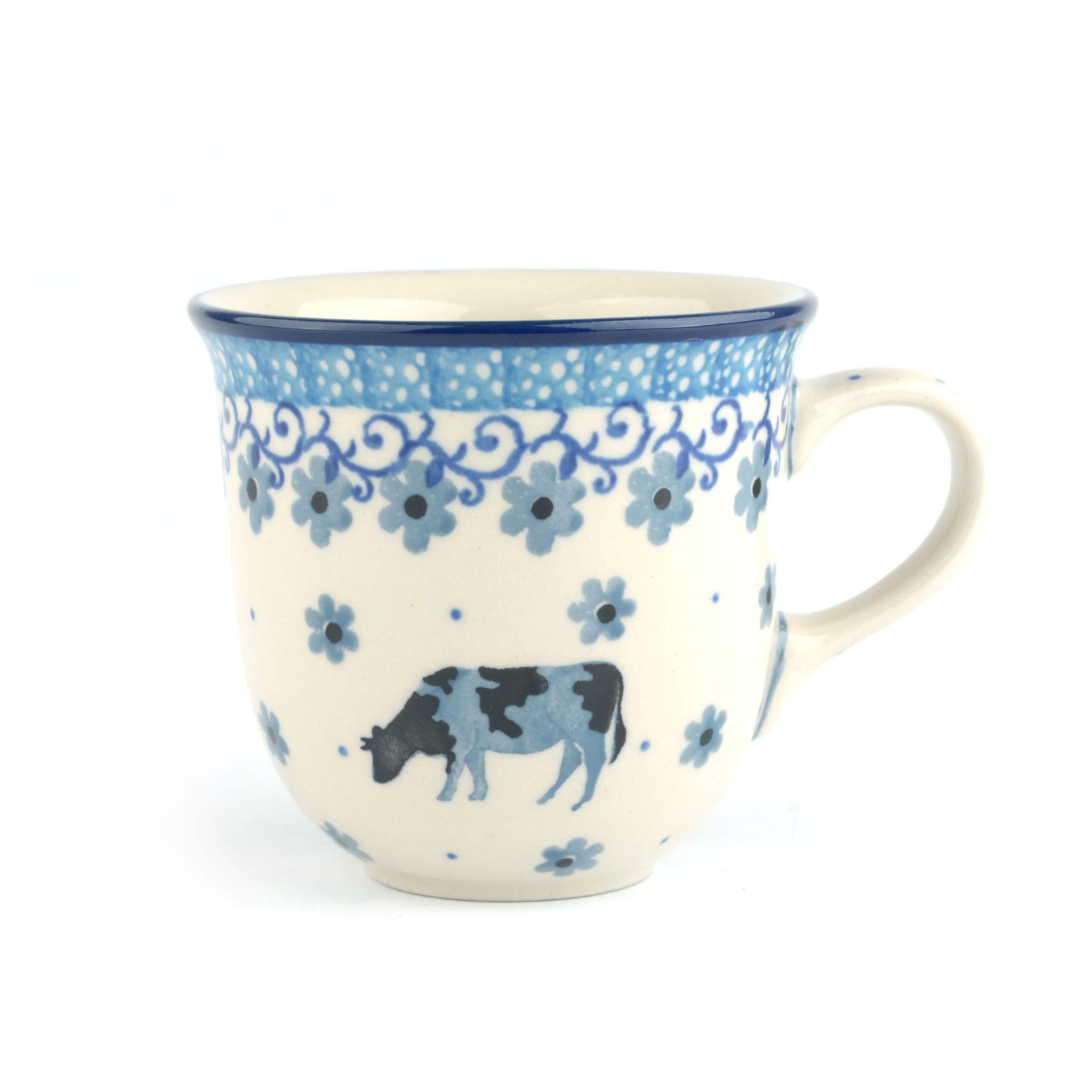 Bunzlau Castle Tulp mok 200 ml Cow