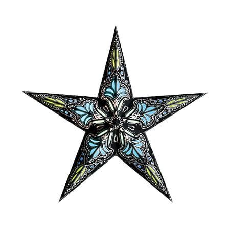 Ster Starlightz:  Jaipur Black/Turquoise
