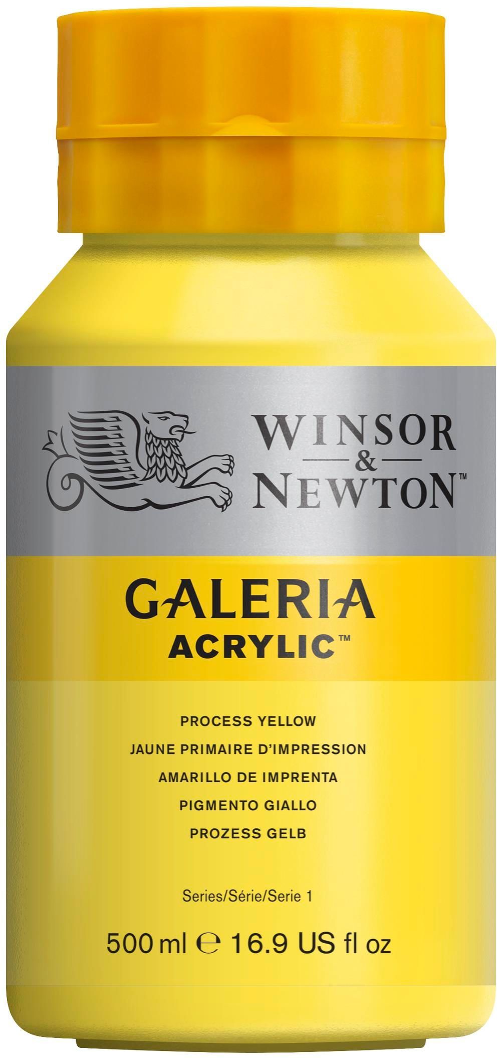 Winsor & Newton - Galeria Acrylic Process Yellow (500ml)