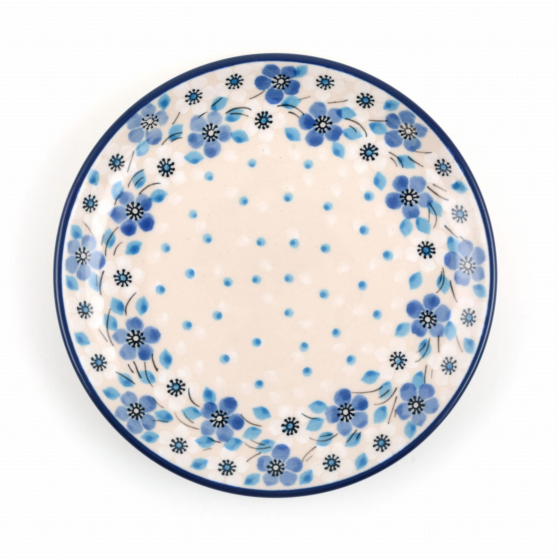 Bunzlau Castle Gebaksbord 16 cm Blue White Love