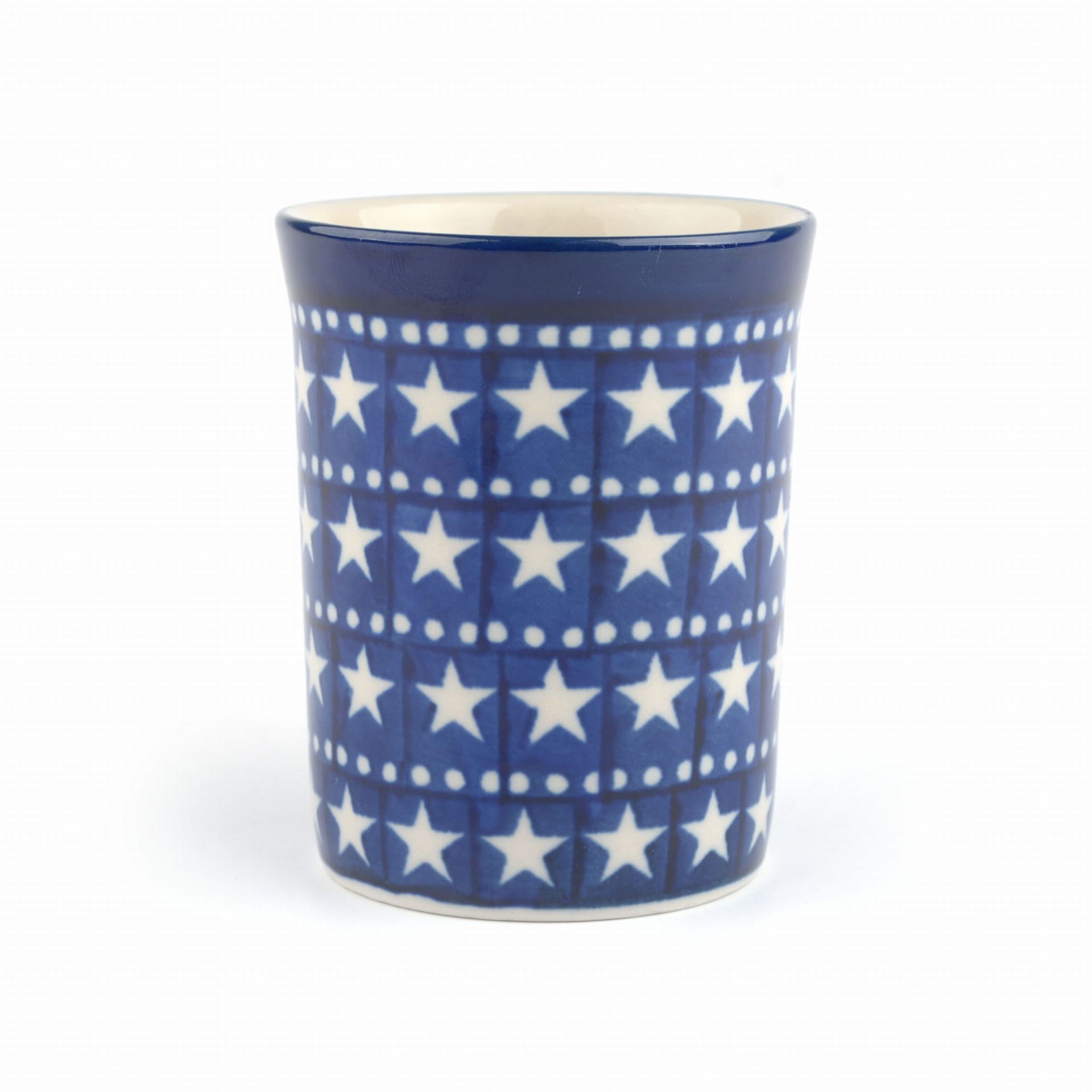Bunzlau Castle Rechte mok 250 ml Blue Stars