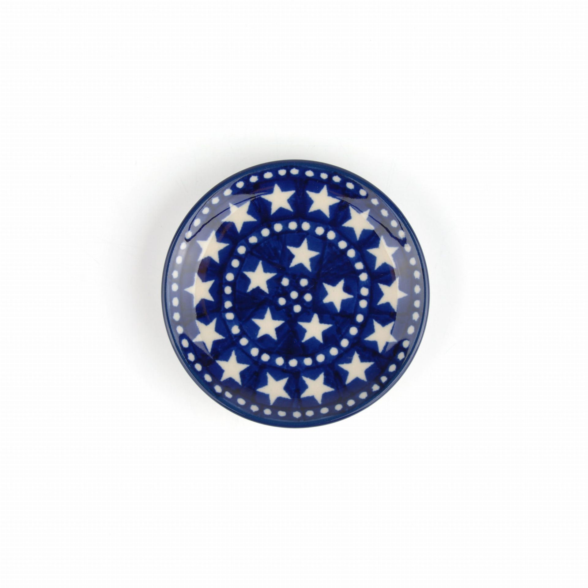 Bunzlau Castle Theetip rond Blue Stars