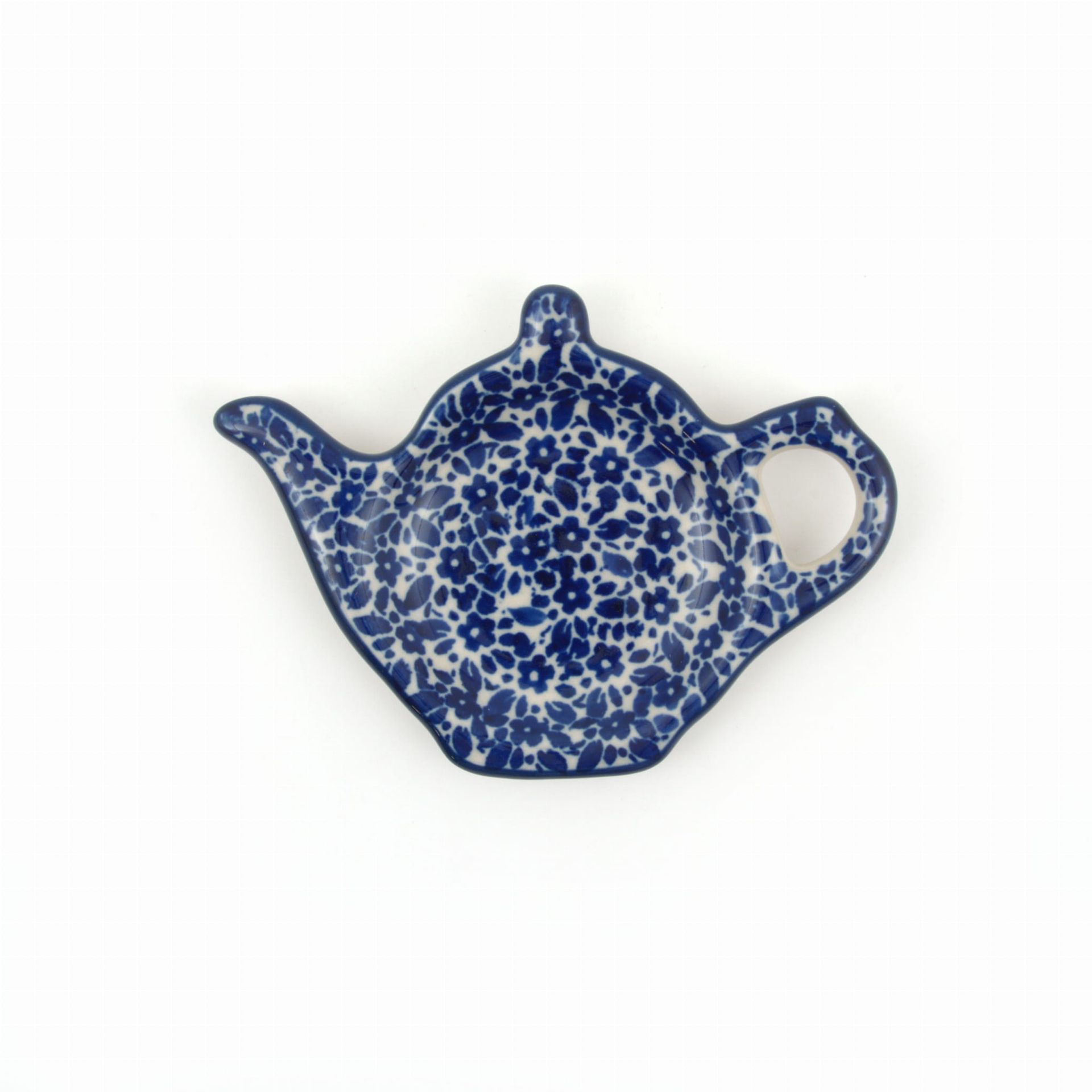 Bunzlau Castle Theetip theepot Indigo