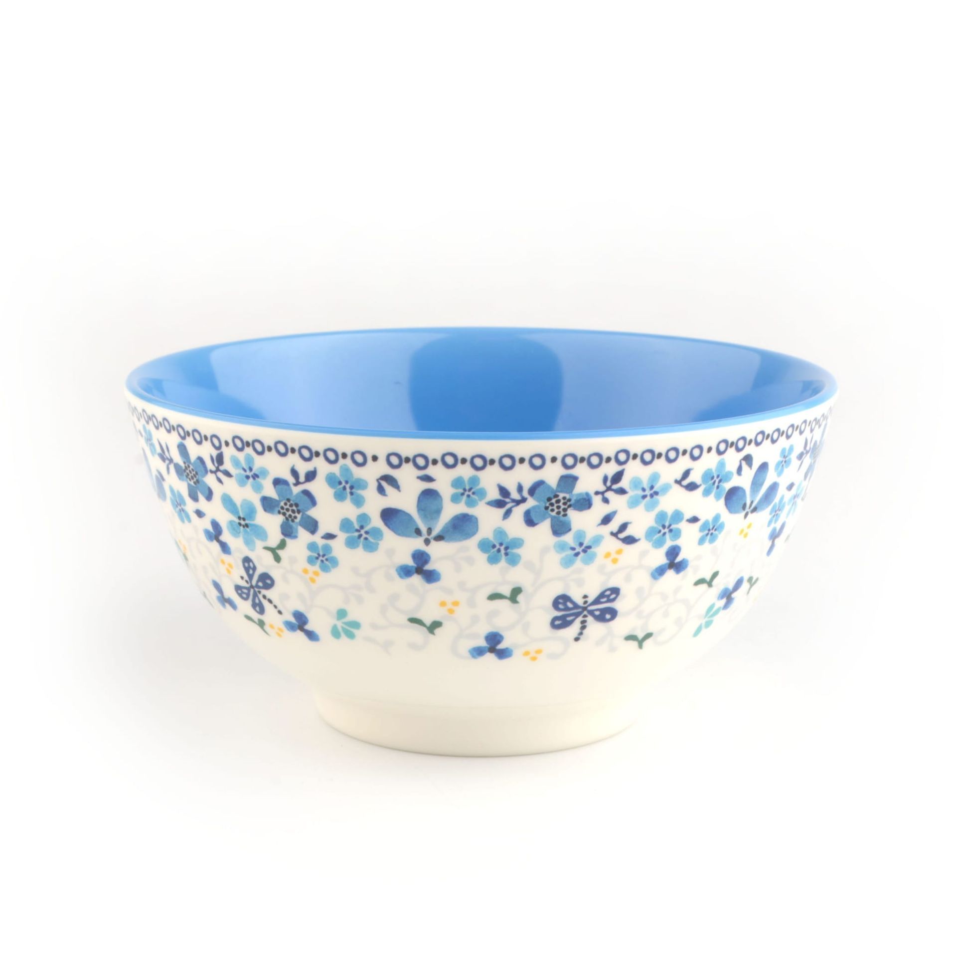 Bunzlau Castle Melamine Bowl Dragonfly Garden 15 cm