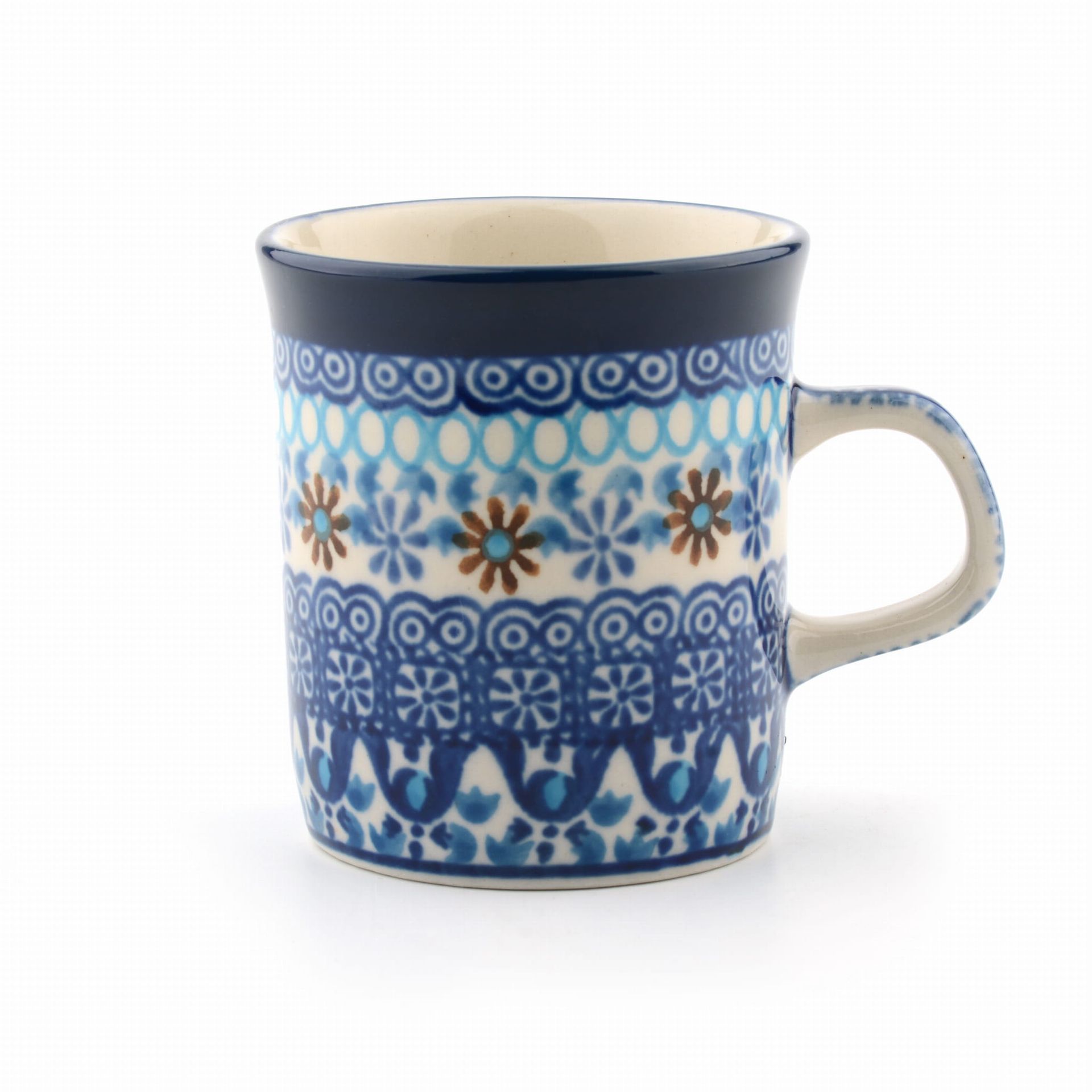 Bunzlau Castle Rechte mok 150 ml Blue Coral