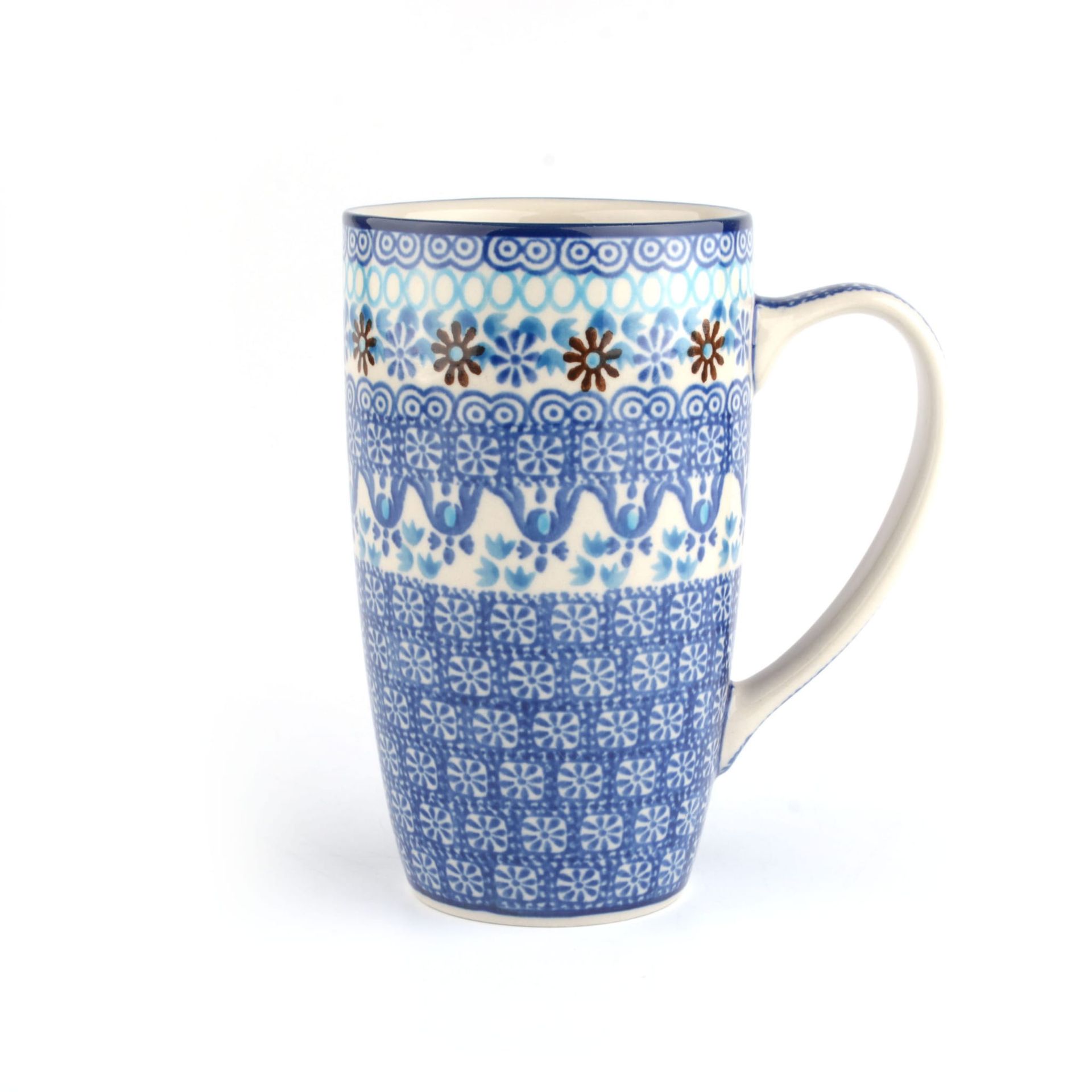 Bunzlau Castle Mok coffee to go 400 ml Blue Coral