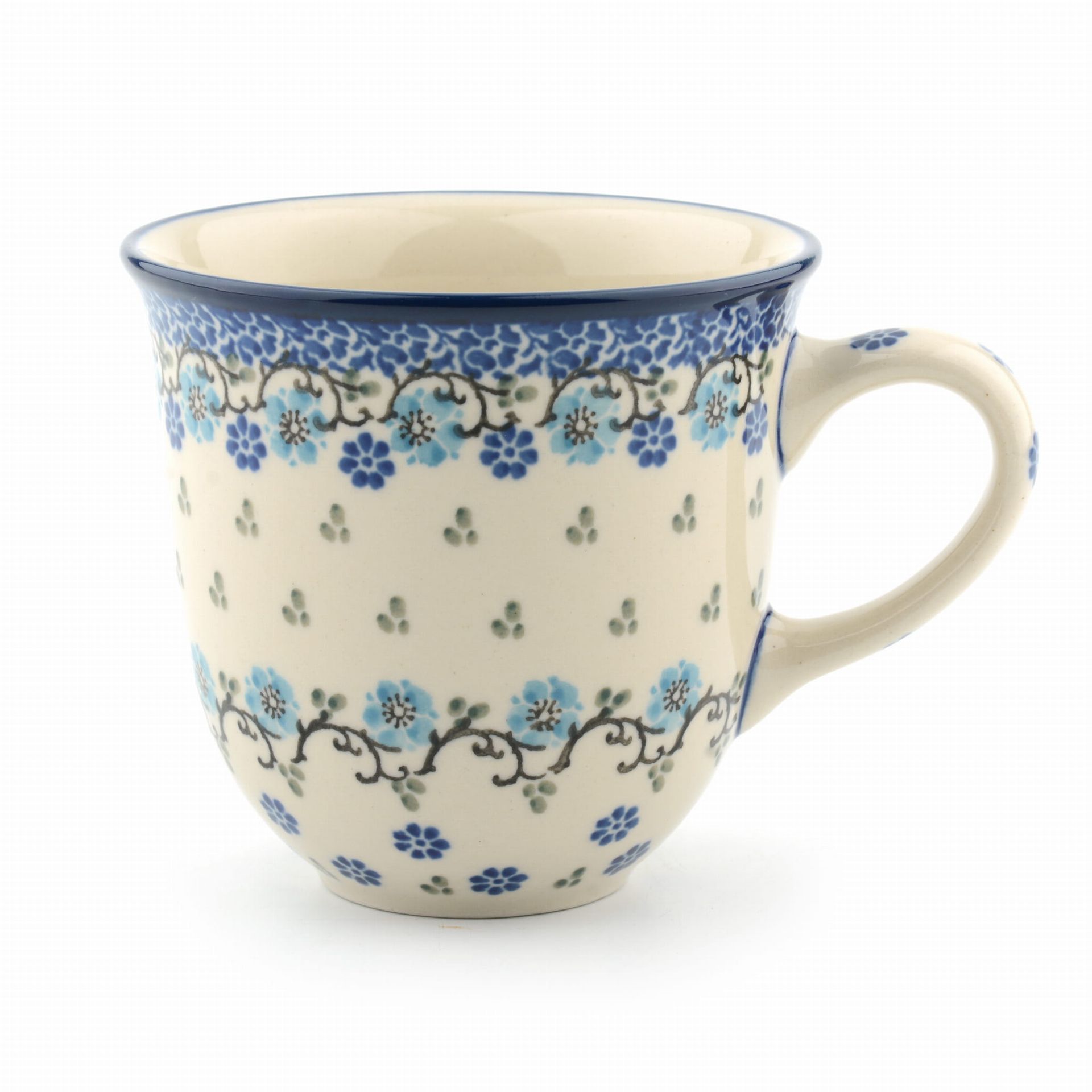 Bunzlau Castle Tulp mok 340 ml Royal Blue