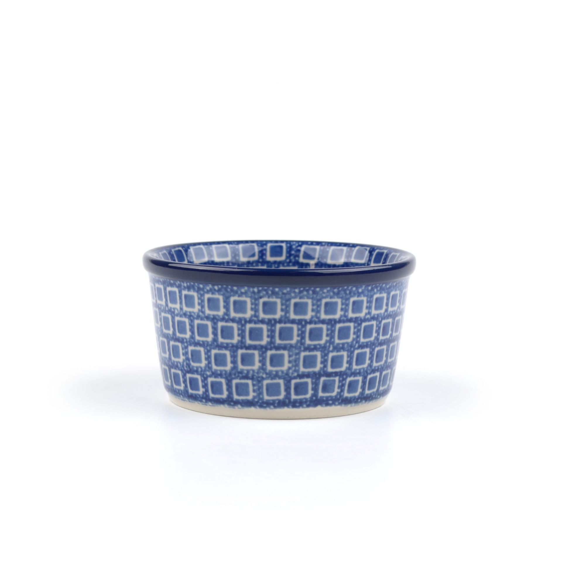 Bunzlau Castle Ramekin Kom 190 ml Blue Diamond
