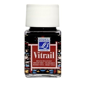 Lefranc & Bourgeois - Vitrail Glas- en Porselein Bright Red