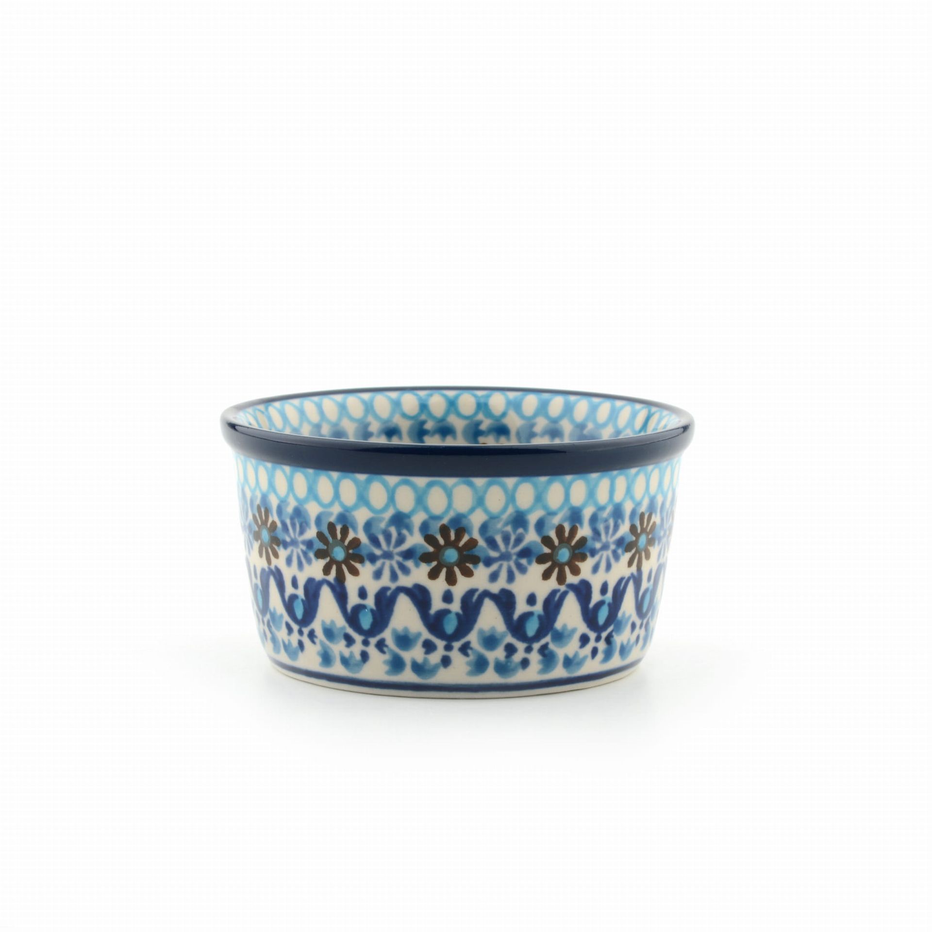 Bunzlau Castle Ramekin kom 190 ml Blue Coral