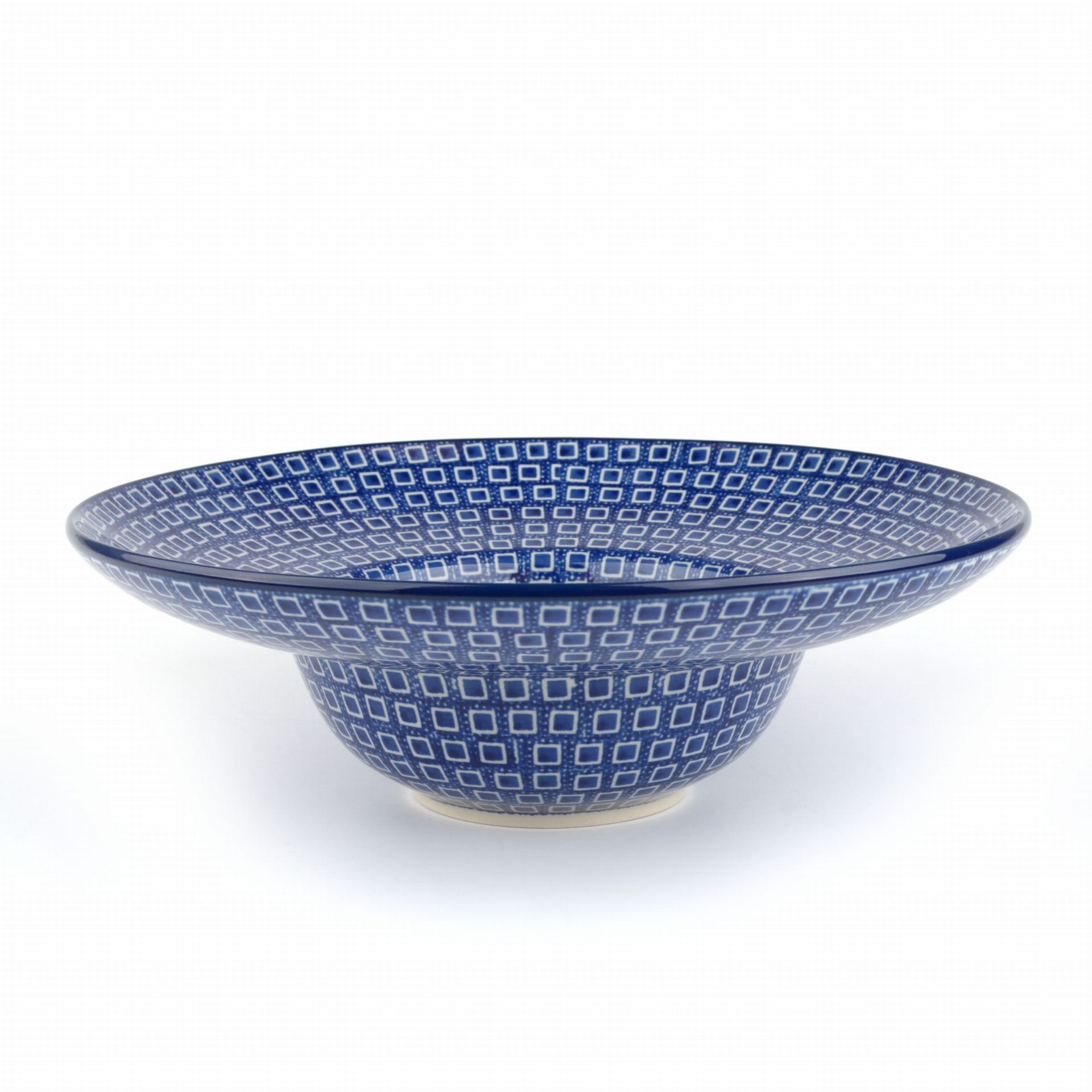 Bunzlau Castle Bord voor Pasta 25 cm Blue Diamond
