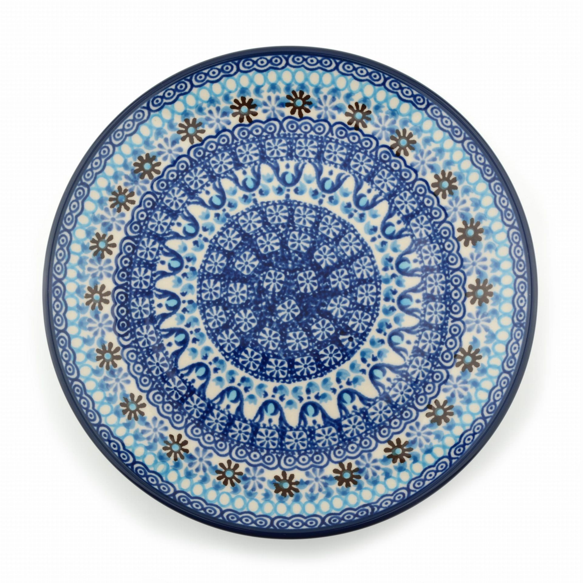 Bunzlau Castle Ontbijtbord 20 cm Blue Coral