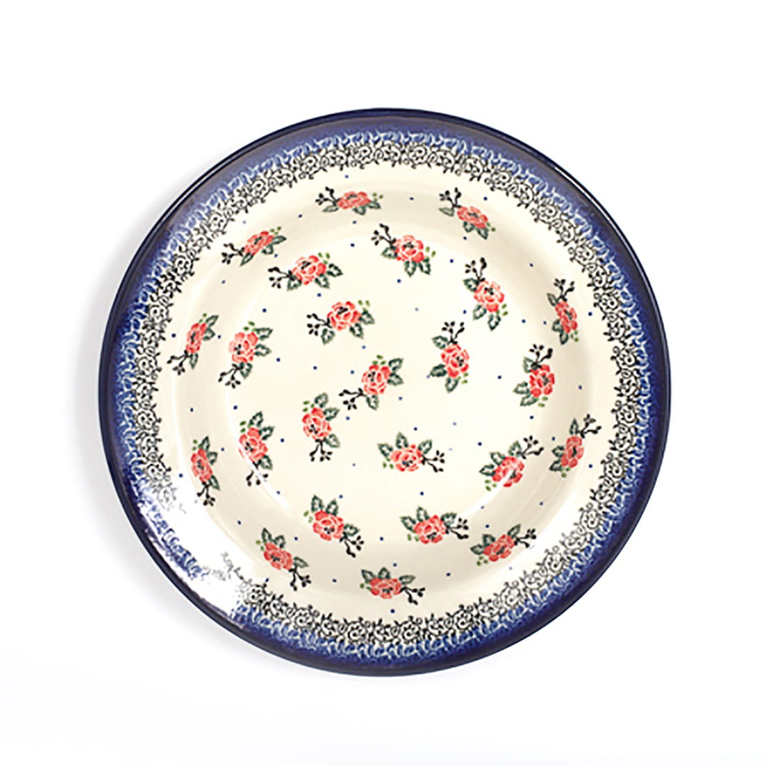 Bunzlau Castle Diep bord 23,5 cm Tearose