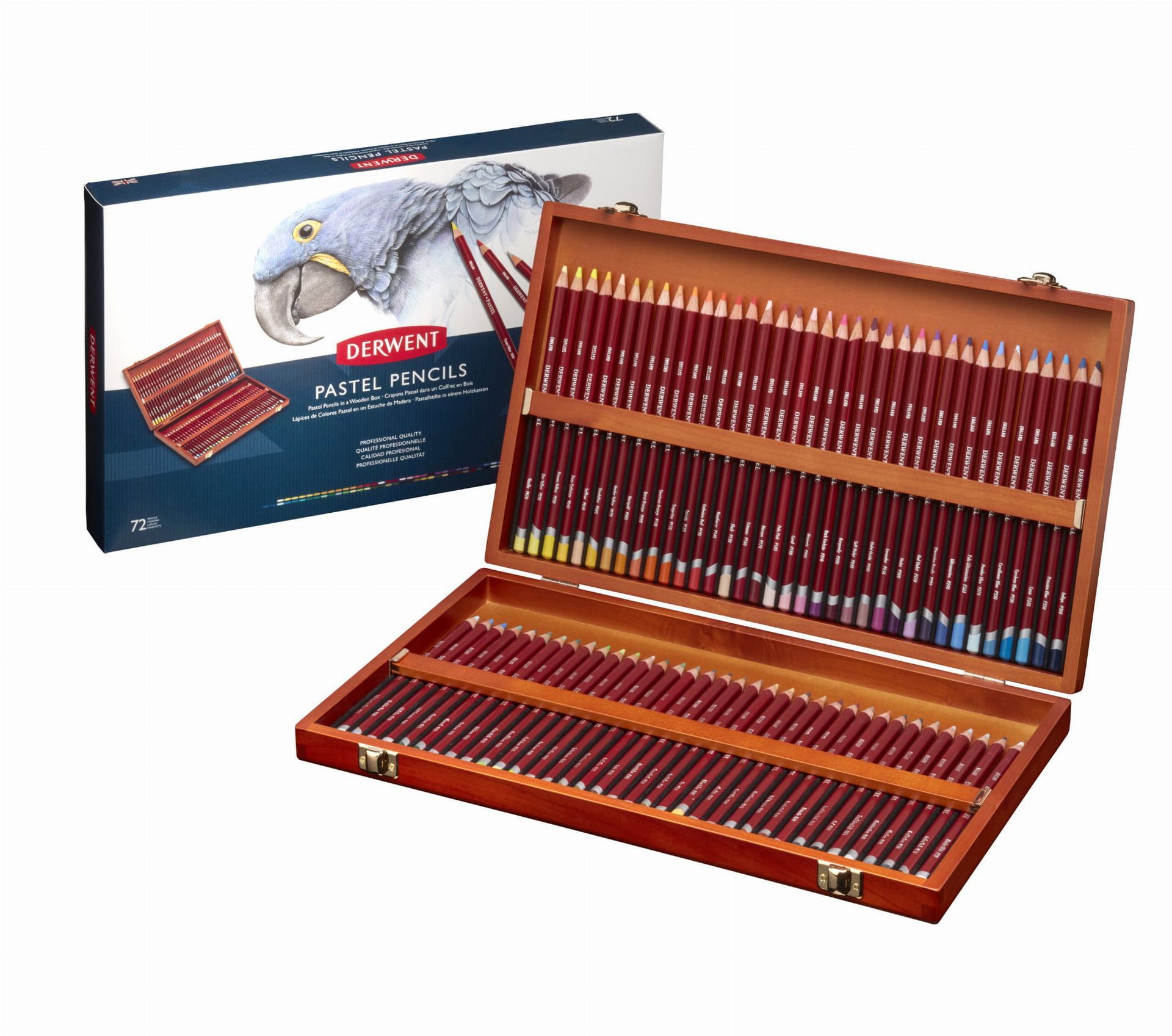 Derwent - Pastel Pencils Hout (72 kleuren)