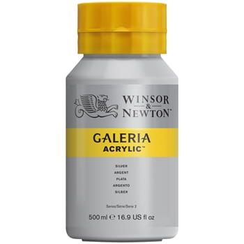 Winsor & Newton - Galeria Acrylic Zilver (500 ML)