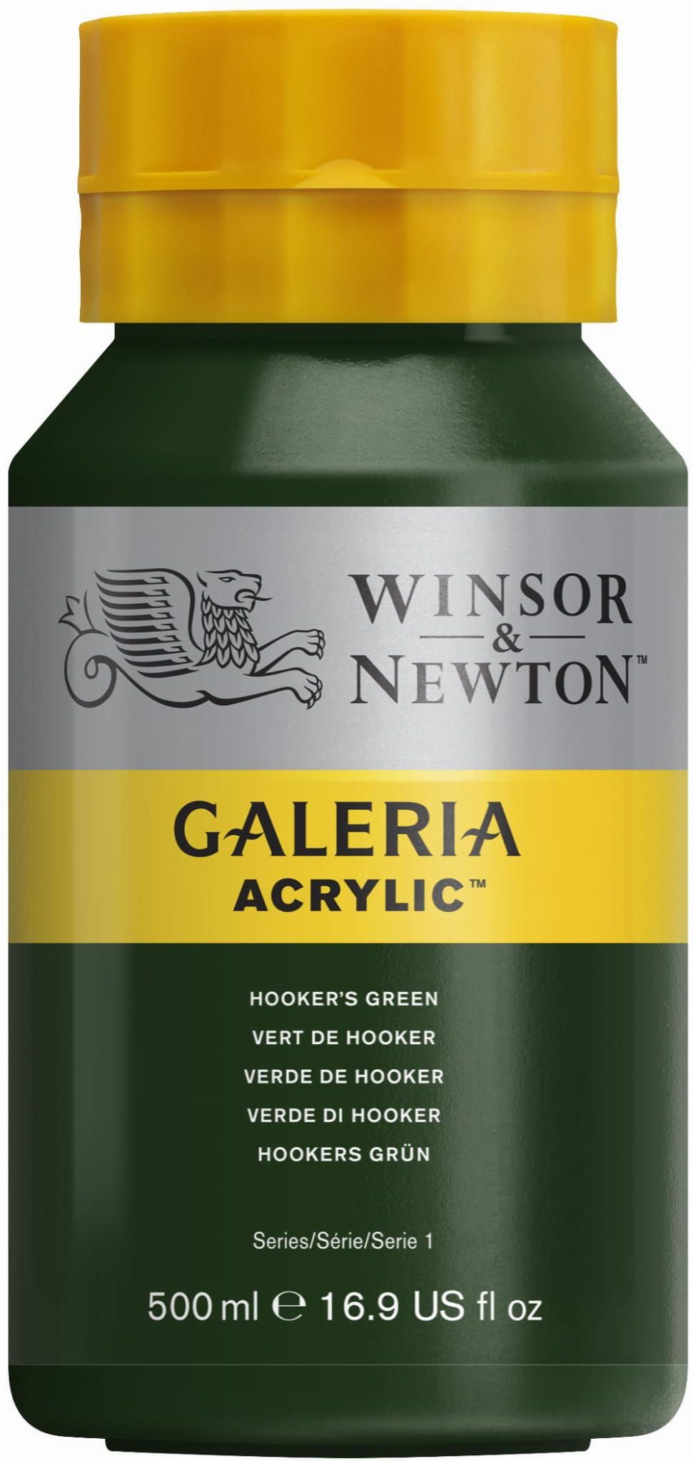 Winsor & Newton - Galeria Acrylic Hooker's Green (500ml)