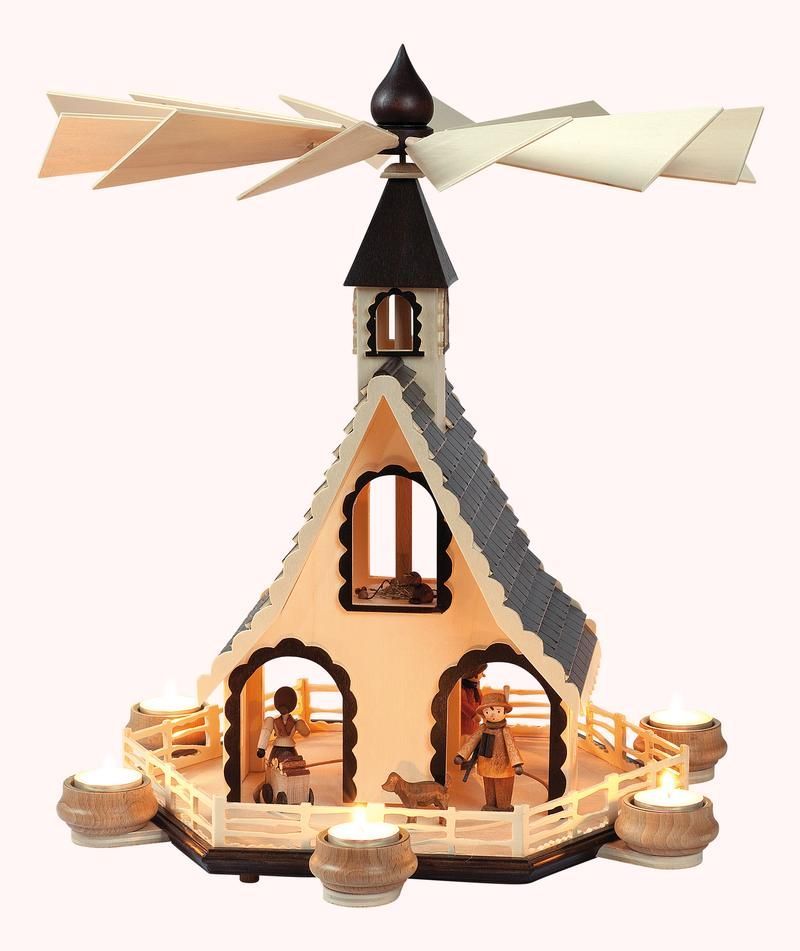 Huis-Pyramide 'Waldleute' natur
