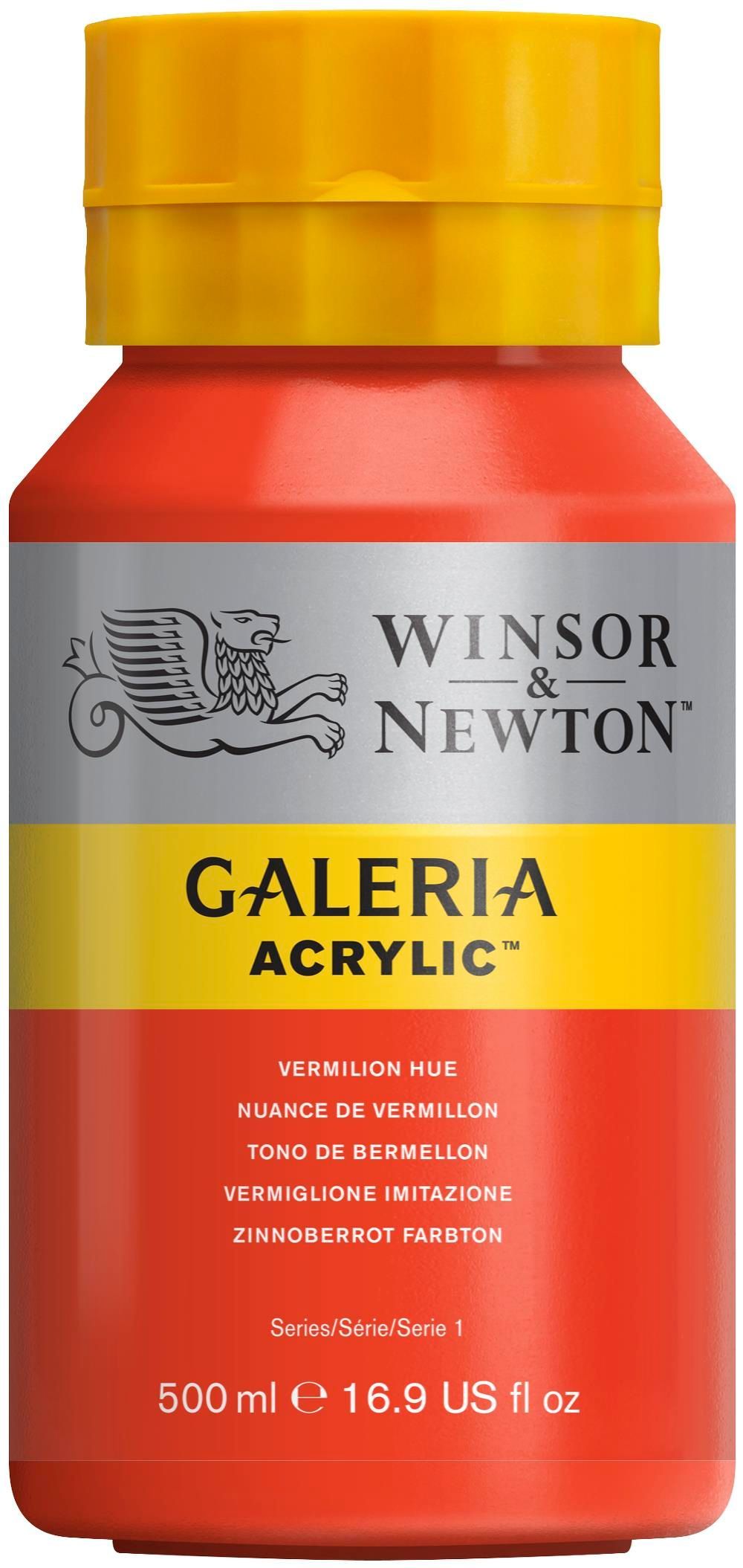 Winsor & Newton - Galeria Acrylic Vermillion Hue (500ml)