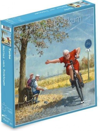 Legpuzzel Marius van Dokkum; Turbo (1000 stukjes)