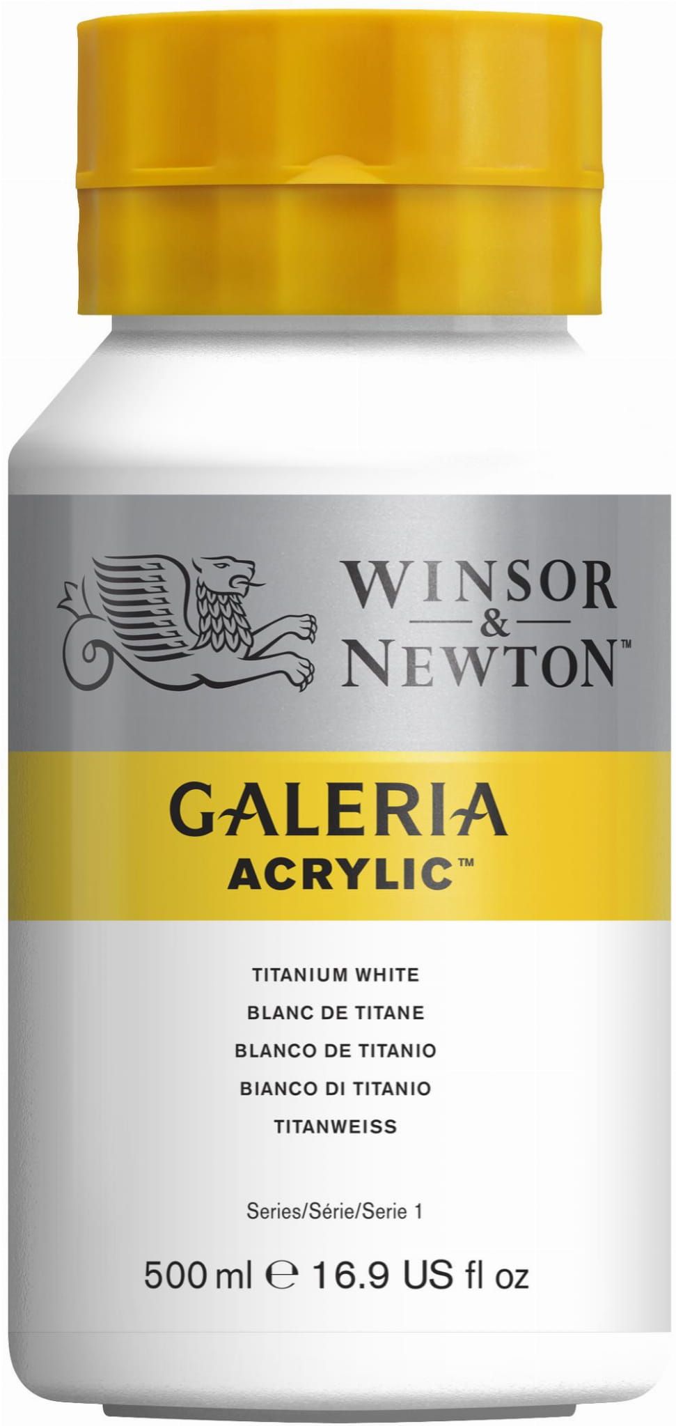 Winsor & Newton - Galeria Acrylic Titanium White (500ml)