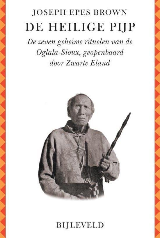 Boekcover: Zwart-witfoto van een man met een pijp; Nederlandse titel 