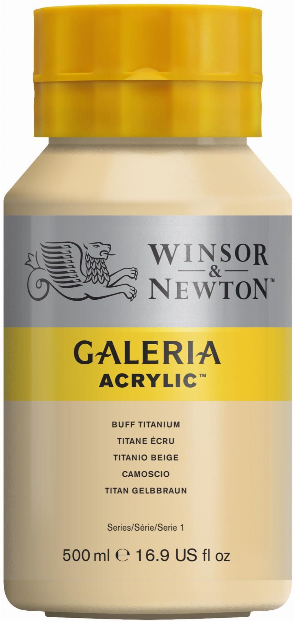 Winsor & Newton - Galeria Acrylic Buff Titanium (500ml)