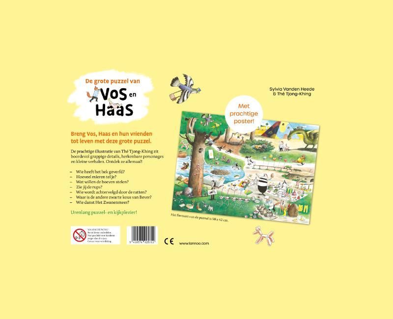De grote puzzel van Vos en Haas