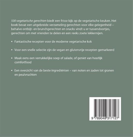 500 Vegetarische gerechten