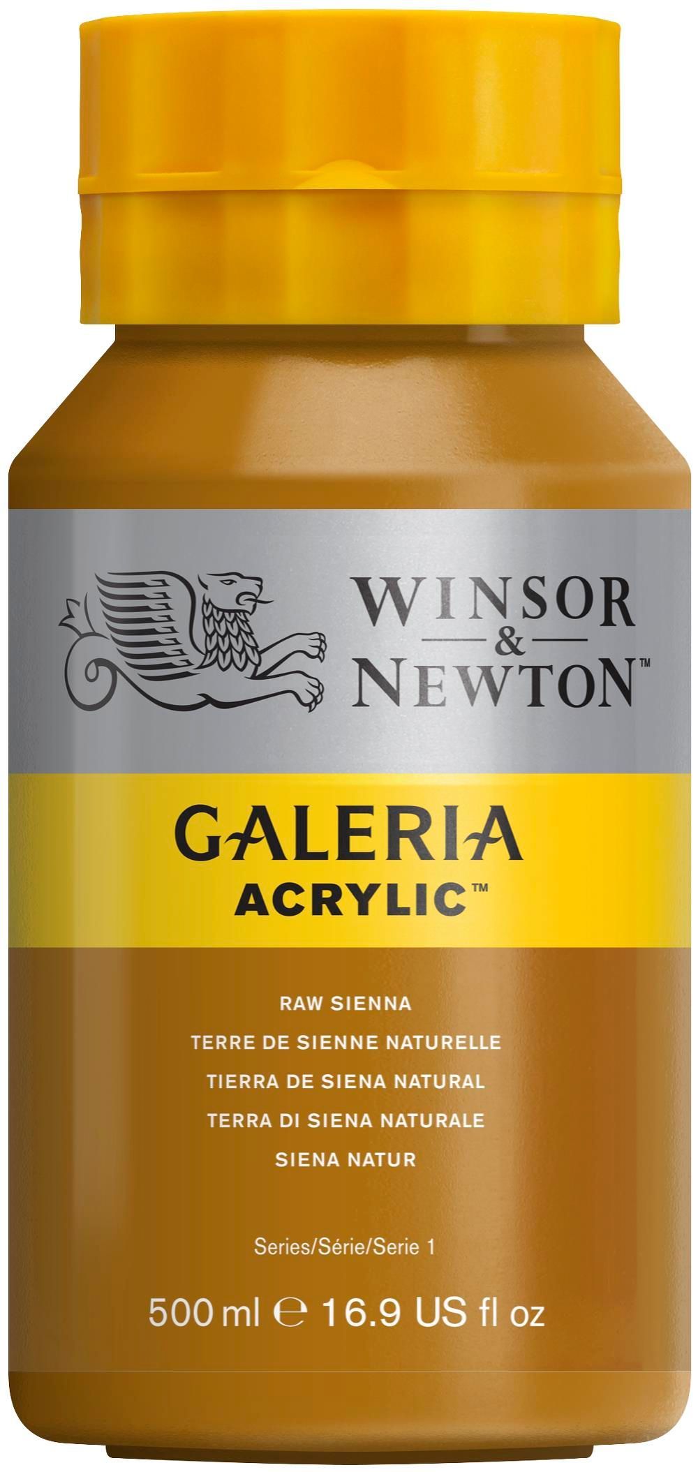 Winsor & Newton - Galeria Acrylic Raw Sienna (500ml)