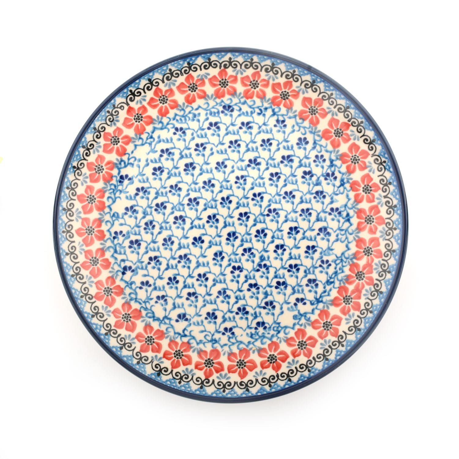 Bunzlau Castle Dinerbord  25,5 cm Red Violets