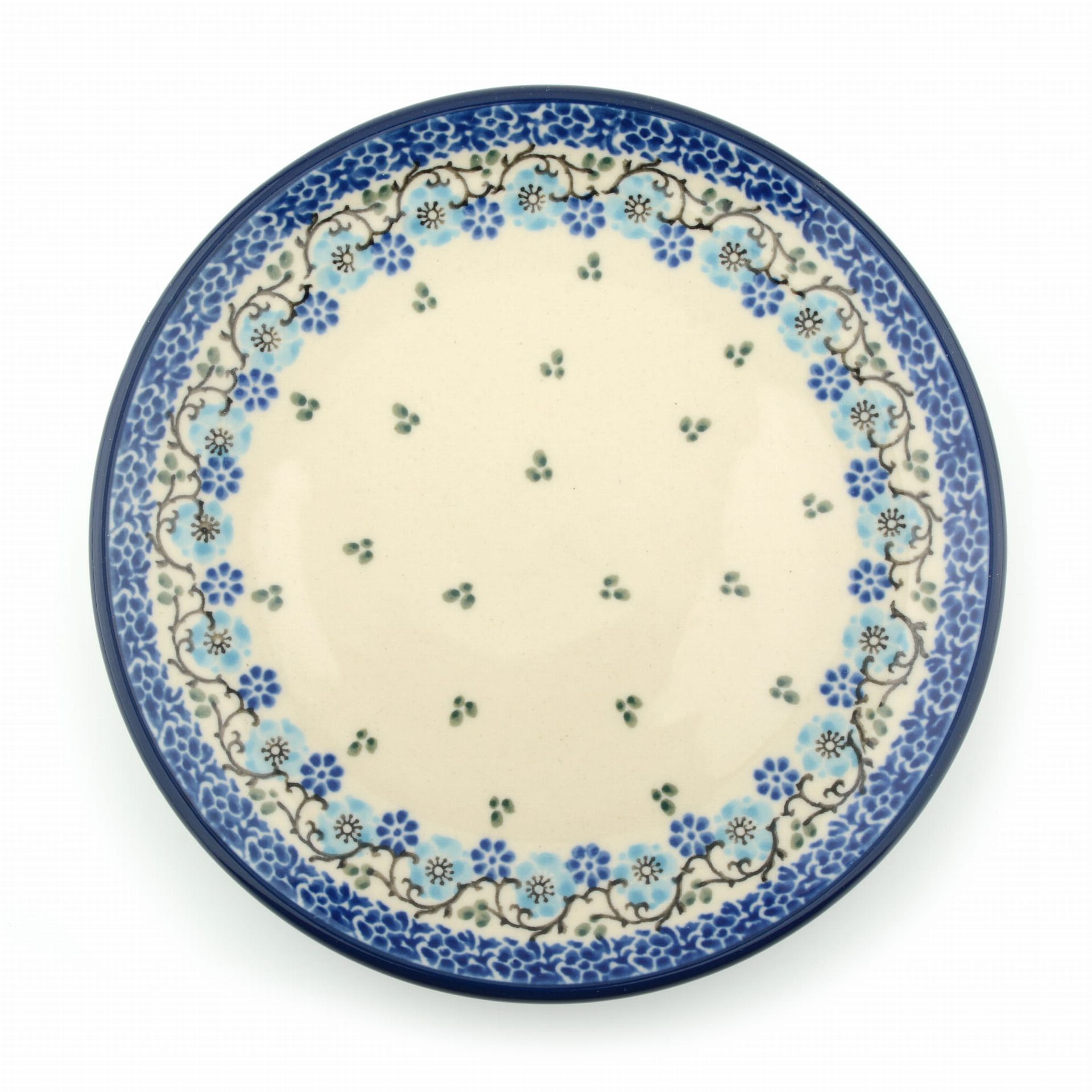 Bunzlau Castle Gebaksbord  16 cm Royal Blue