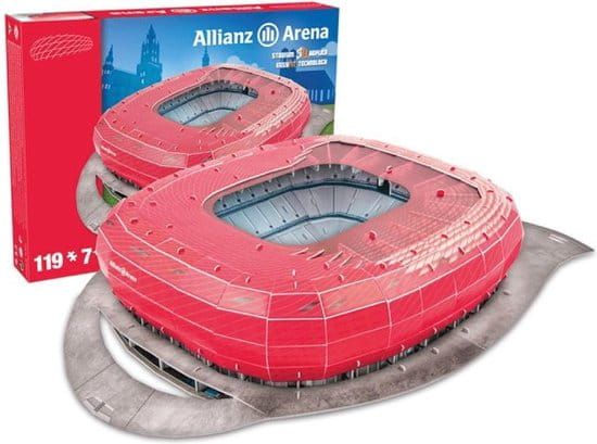 Voetbalstadion 3D Stadion Allianz Arena (Bayern München)
