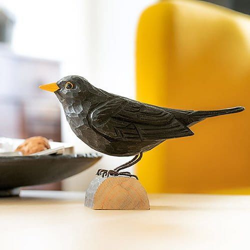 Merel hout/ handgemaakt