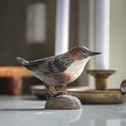 Waterspreeuw hout/ handgemaakt