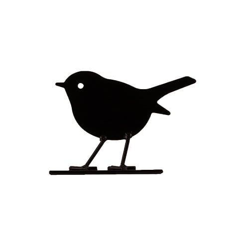 Silhouet roodborst