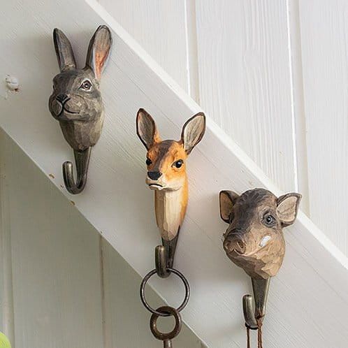 Kledinghanger hout handgemaakt 