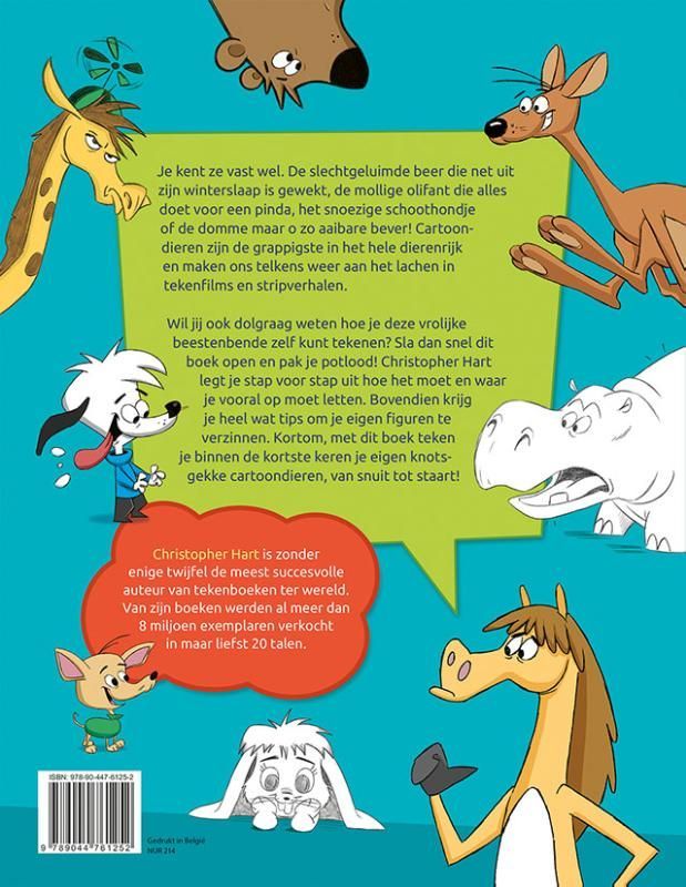 Christopher Hart; Dieren tekenen in cartoonstijl