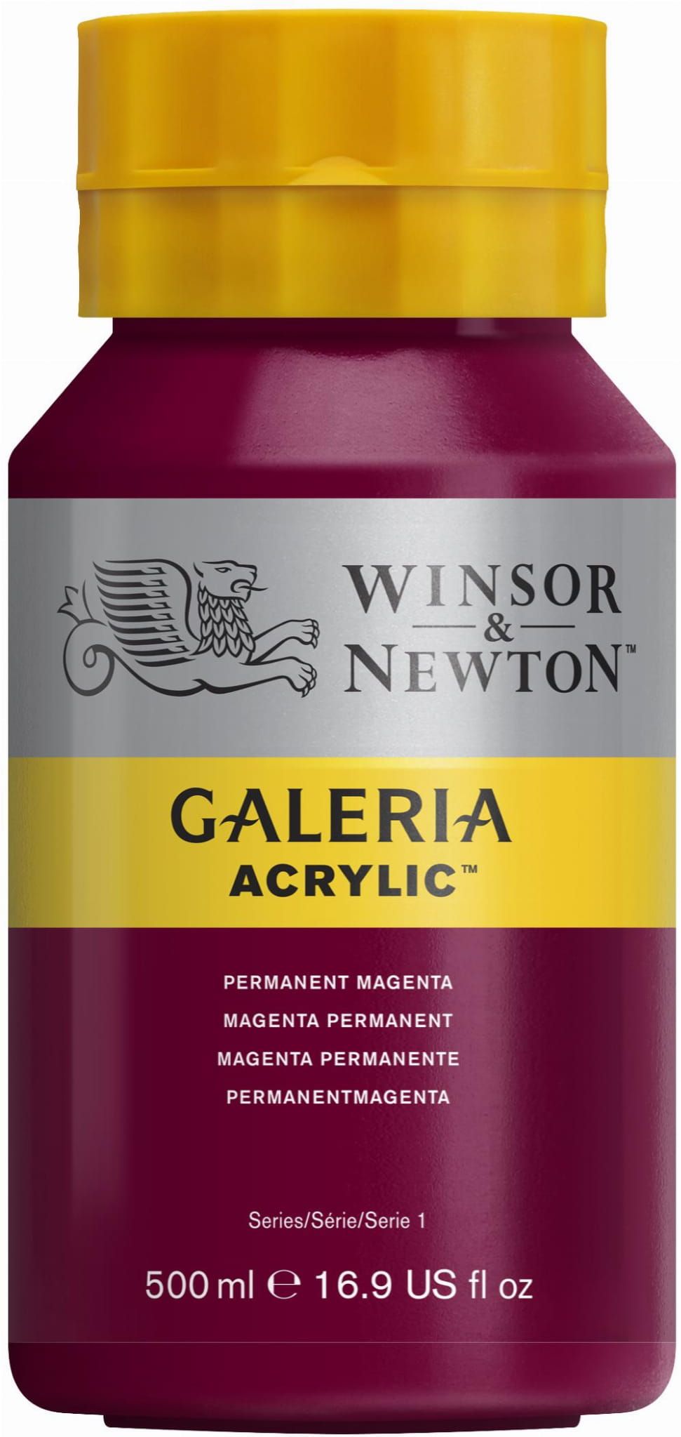 Winsor & Newton - Galeria Acrylic Permanent Magenta (500ml)