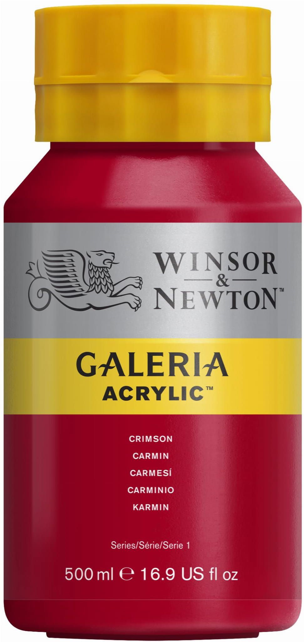 Winsor & Newton - Galeria Acrylic Crimson (500ml)