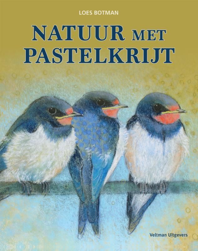 Loes Botman; Natuur met pastelkrijt