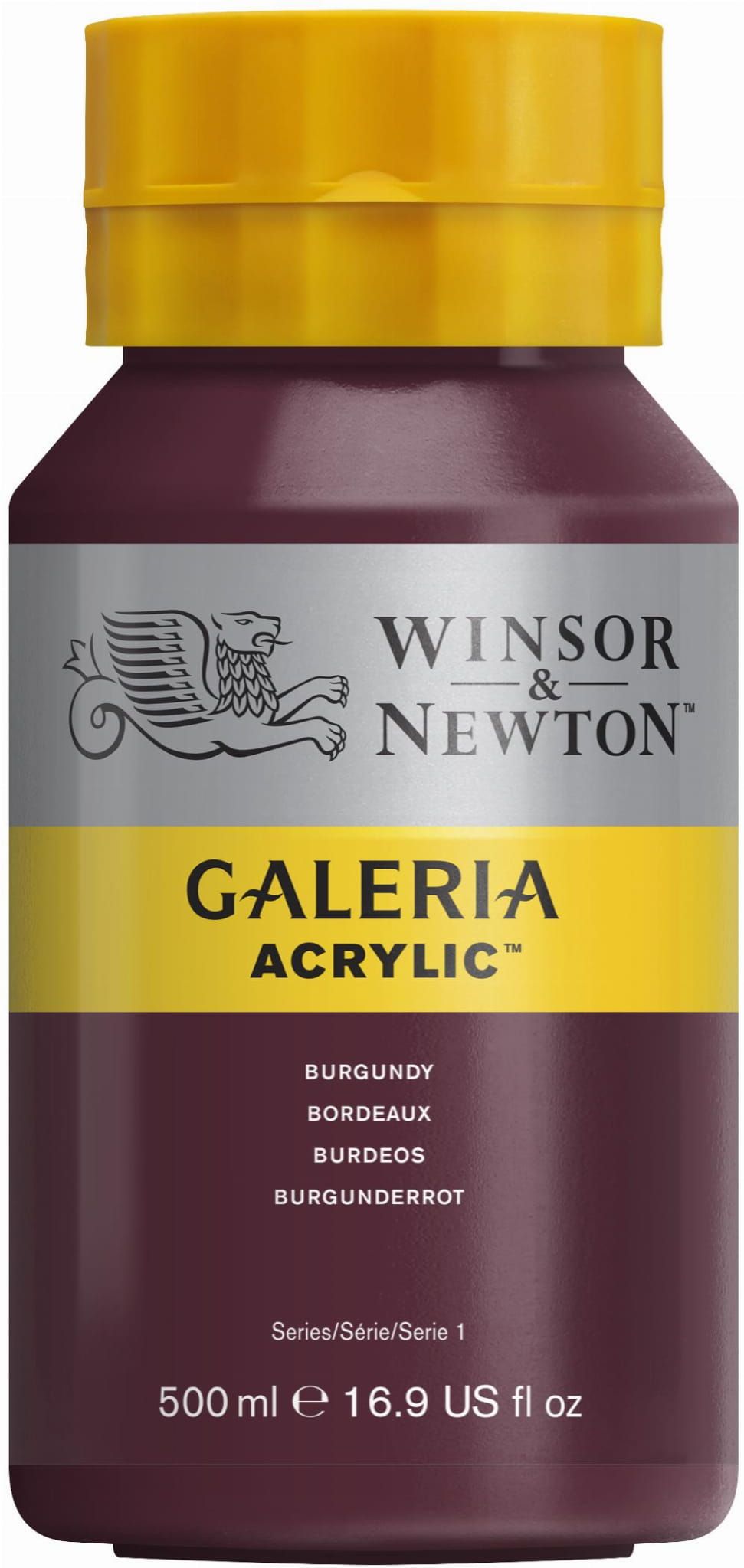 Winsor & Newton - Galeria Acrylic Burgundy (500ml)