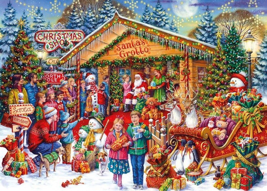 Gibsons; This Way to Santa (1000 stuks)