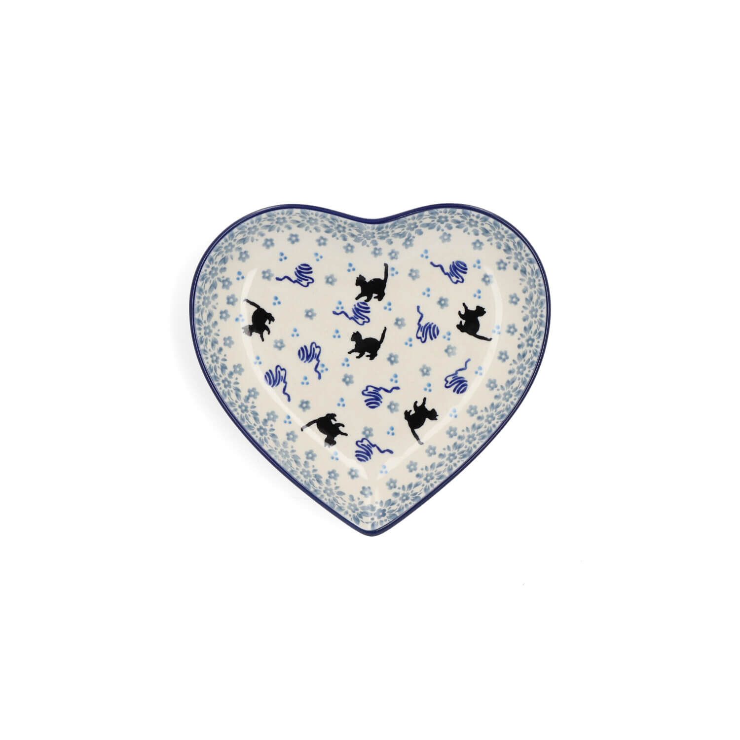 Dish Heart Medium Cat